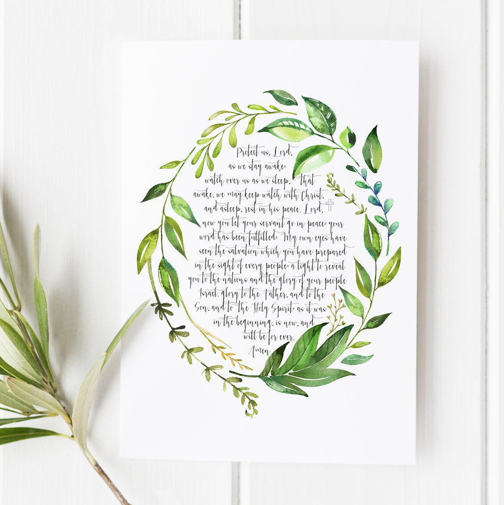 Canticle of Simeon - Prayer of Protection