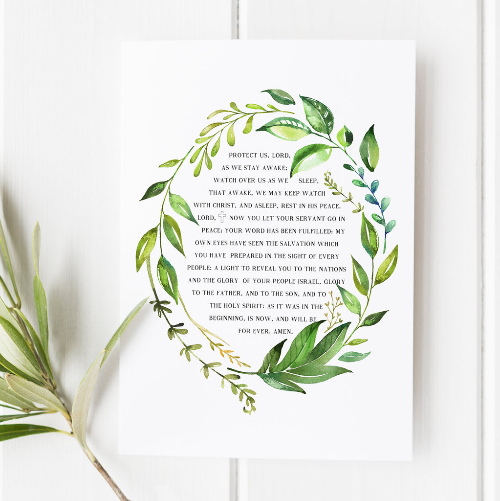 Canticle of Simeon - Prayer of Protection - No. 2