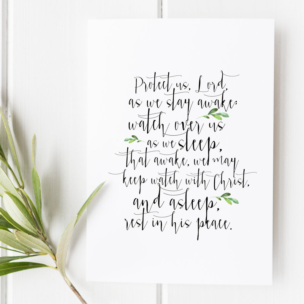 Canticle of Simeon - Prayer of Protection - No. 3