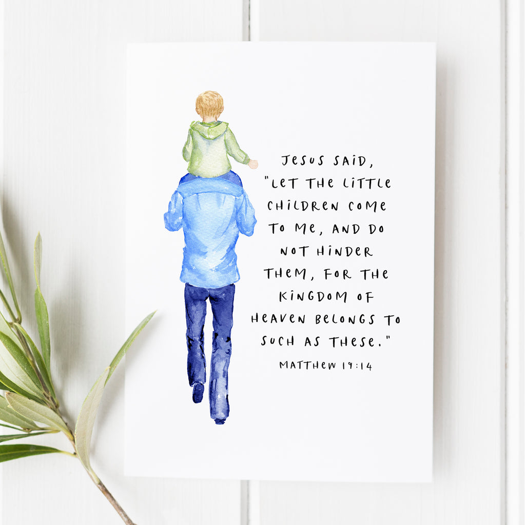 Matthew 19:14 - Let the Children Come to Me