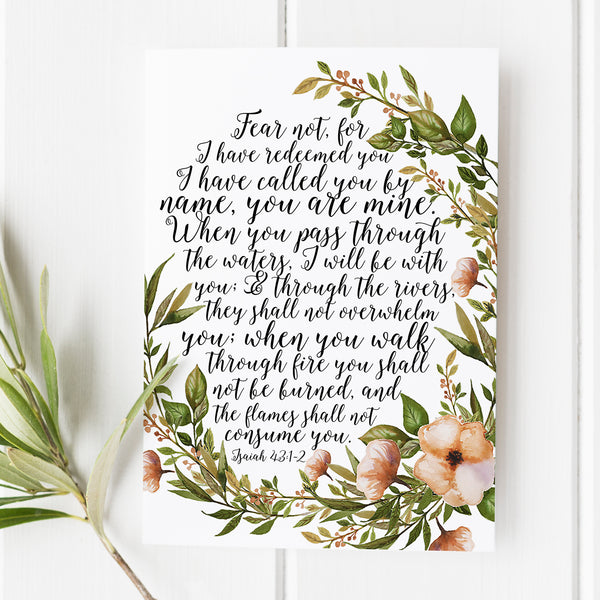 Penne di auguri con scritta Fear Not Scripture Verses con messaggi rotanti, set di 6 penne (36054 Penne di auguri con scritta Fear Not Scripture Verses con messaggi rotanti, set di 6 penne (36054