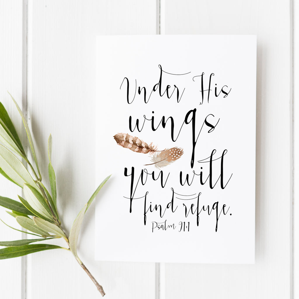 Psalm 91:1 - Under His Wings