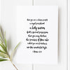Christian wall art print featuring 1 Peter 2:9 scripture, 'But you are a chosen people, a royal priesthood, a holy nation.' Perfect for faith-based home decor and thoughtful Christmas gifts, inspiring believers in their unique identity in Christ.