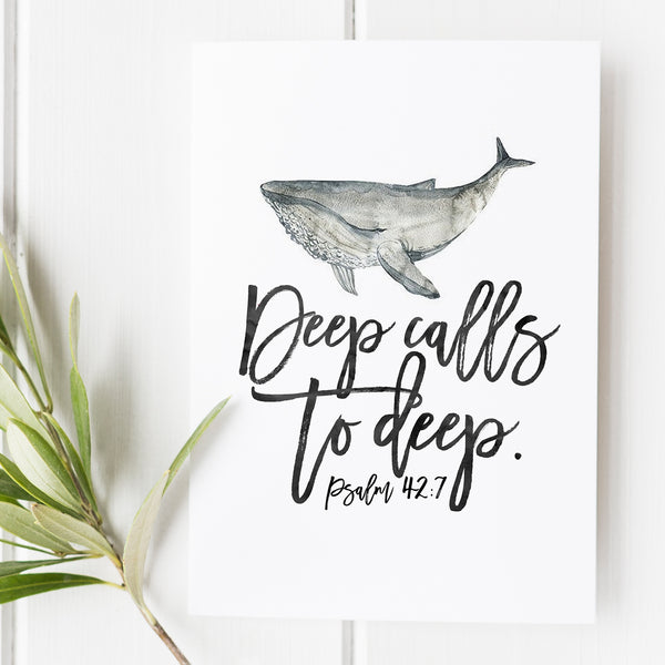 Psalm 42:7 - Deep Calls to Deep