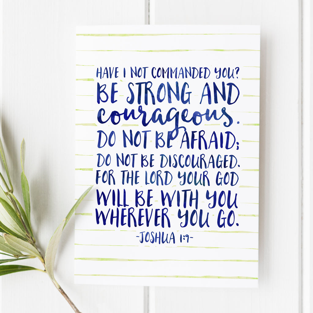 Joshua 1:9 - Have I Not Commanded You - No. 2